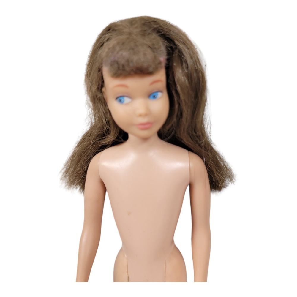 Vtg MATTEL JAPAN Brunette hair BARBIE SKIPPER DOLL Bendable Legs